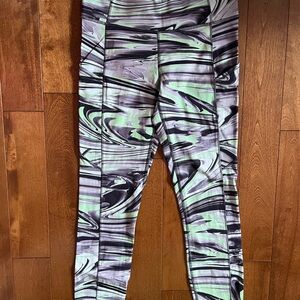 Lululemon Athletica Patterned Fast and Free Leggings